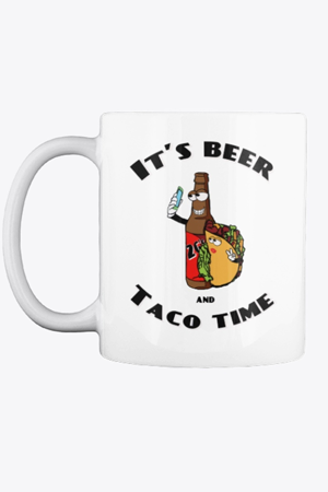 Beer & Taco Time Mug